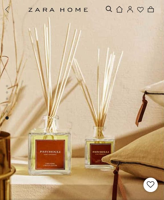 (500 ML) Ambientador Patchouli Zara Home NOVO