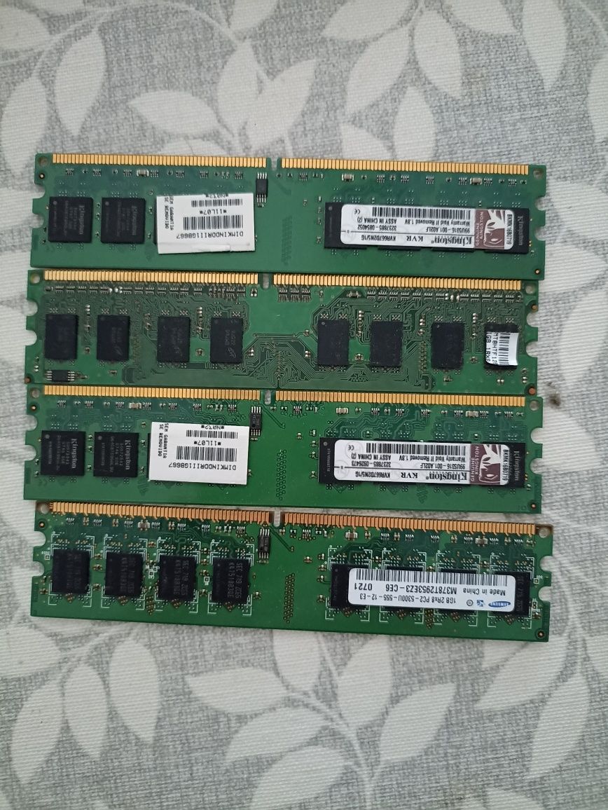 memorias ram ddr2 4g total