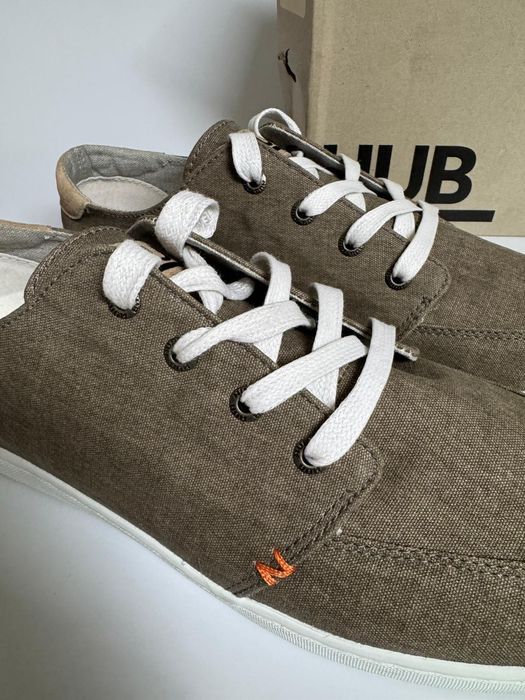 Nowe trampki sneakersy męskie HUB zielone 44