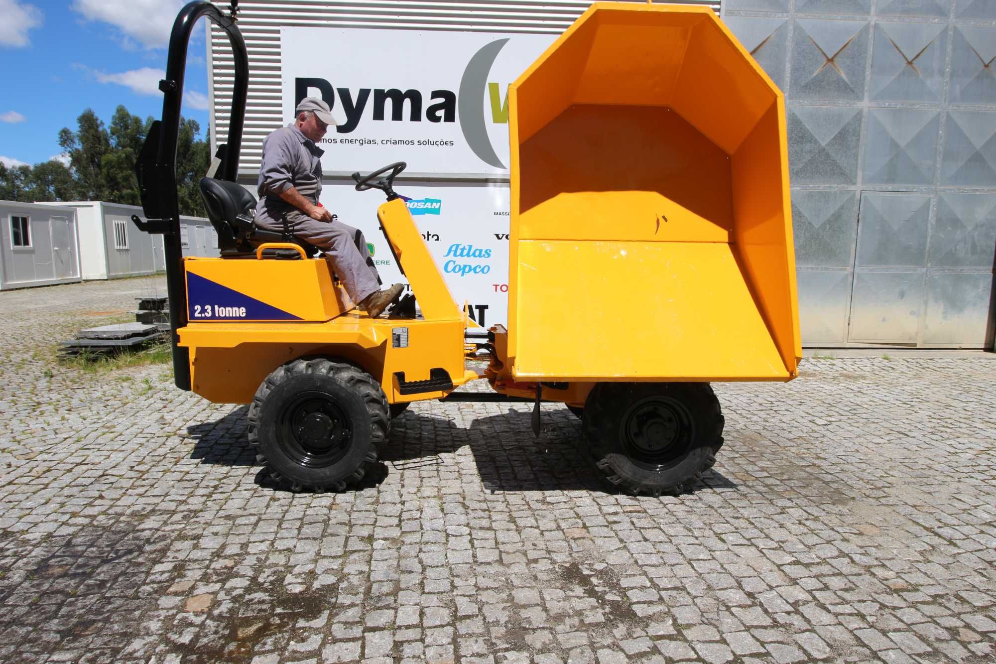 Dumper Thwaites todo terreno  4x4  2.3 toneladas (como novo)