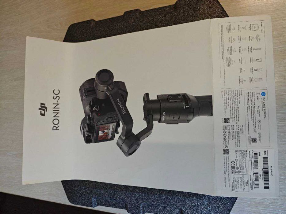 Eлектронний стабілізатор/DJI Ronin-SC. з колесом ФОКУС ВІЛЛ/ТОП СТАБ