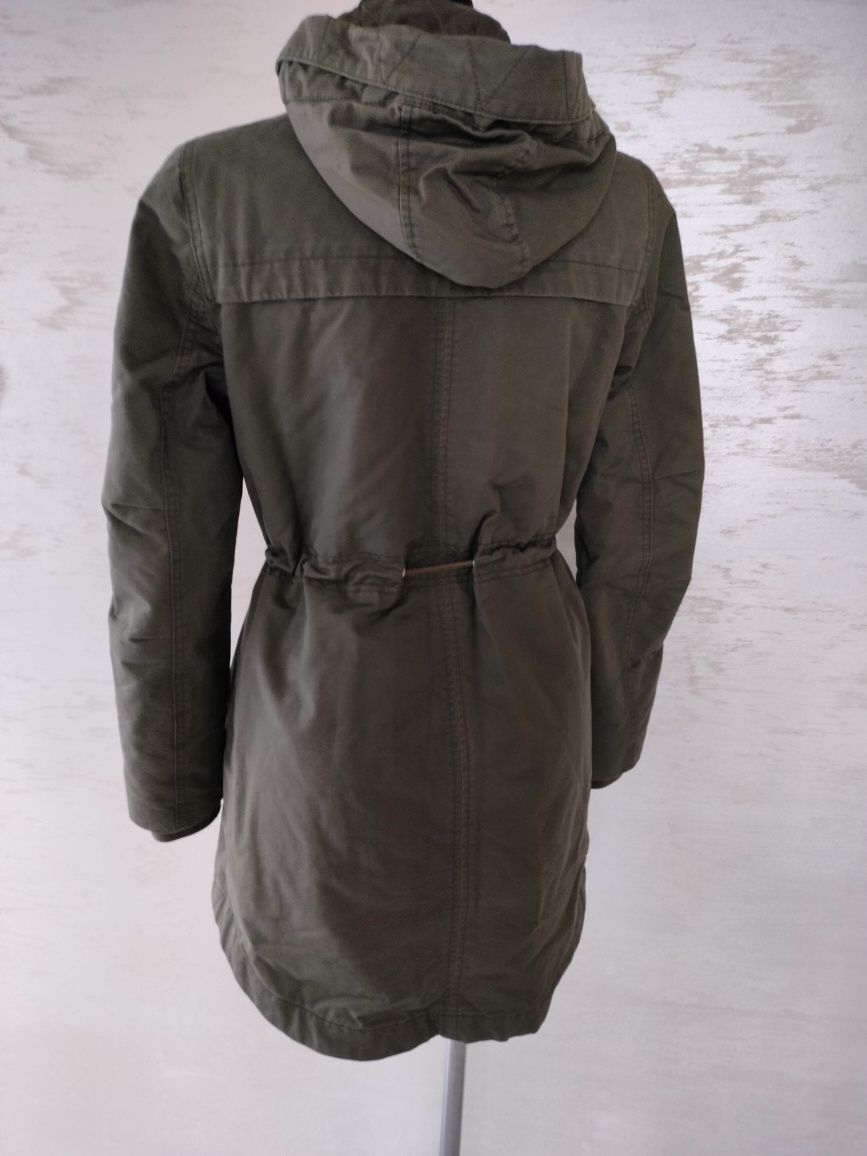 Kurtka damska parka watowana H&M 38