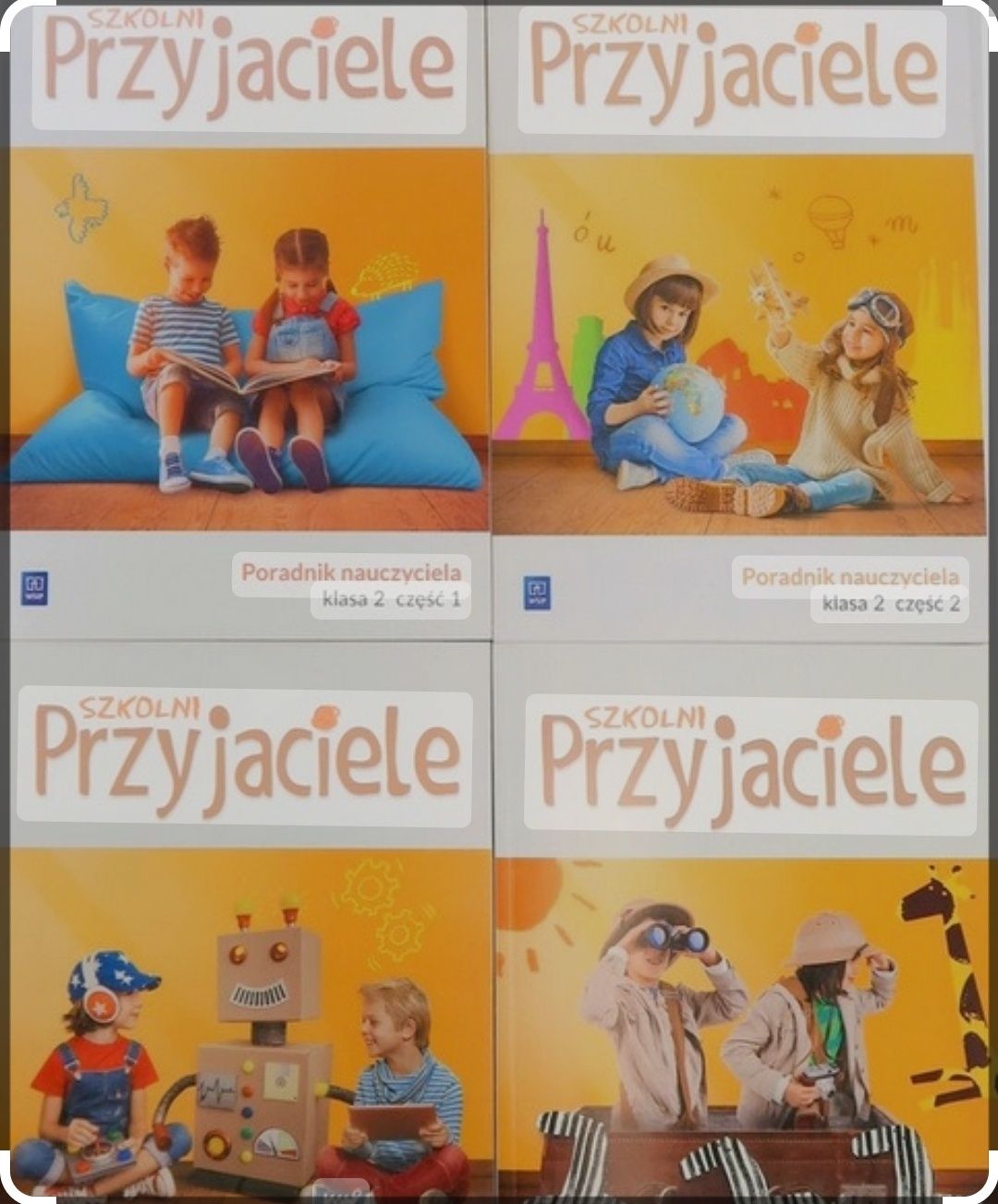 Poradniki nauczyciela Szkolni Przyjaciele kl 1 2 3