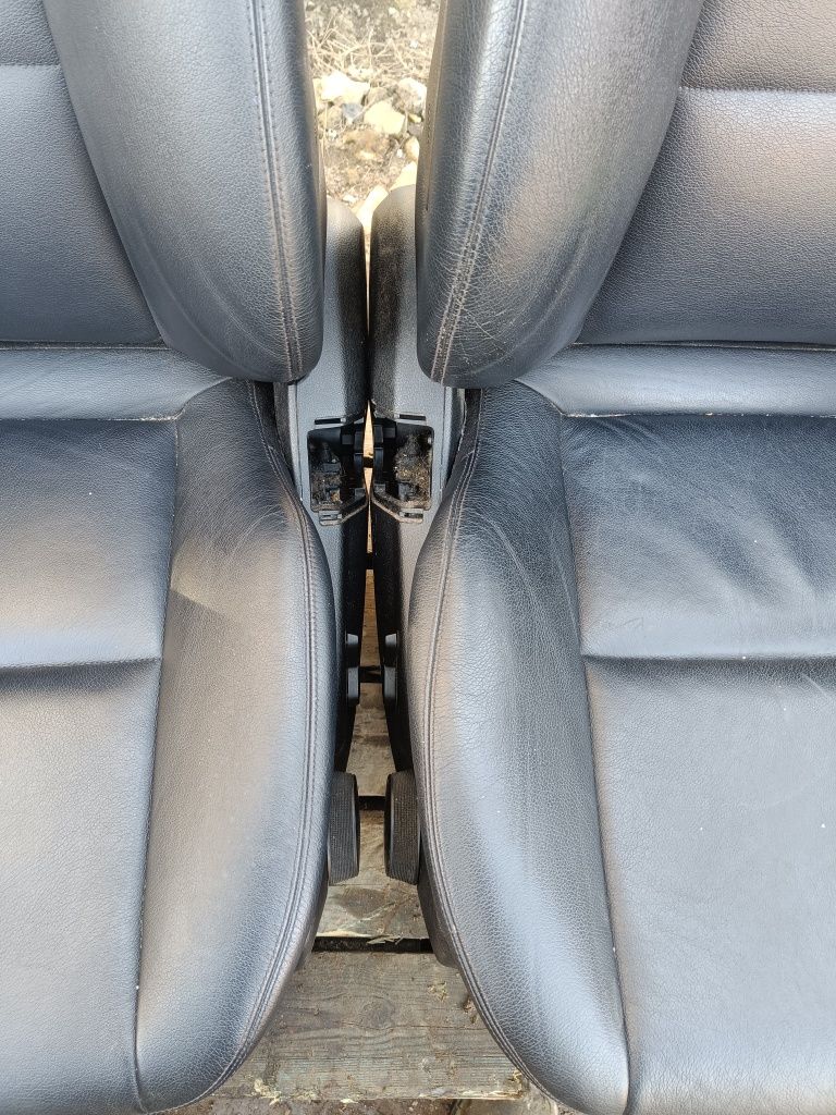 Fotele wnętrze Mercedes W204 Czarna Skóra AMG Super stan Wysyłka
