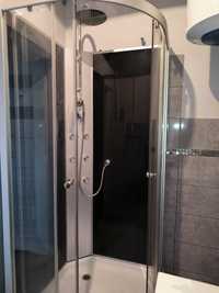 Kompletna kabina prysznicowa z brodzikiem