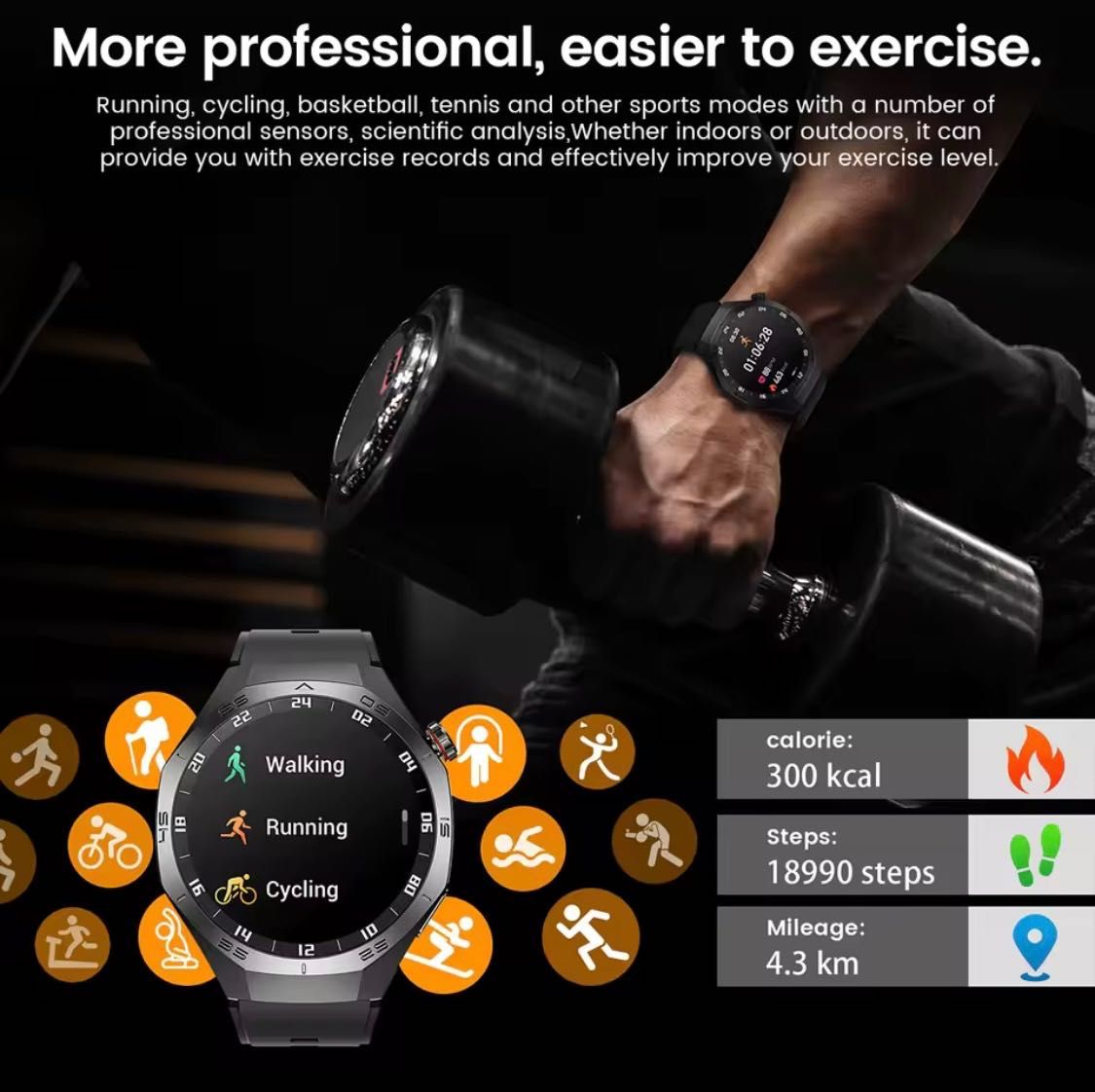 S5 Smart Watch iOS/android