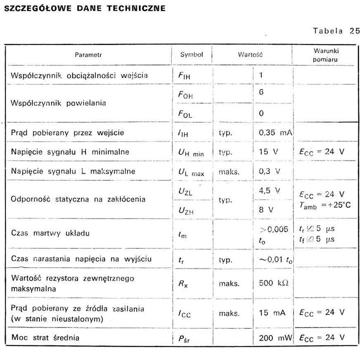 Układ hybrydowy EP-51H-3 generator impulsu do opóźnień UNITRA TELPOD