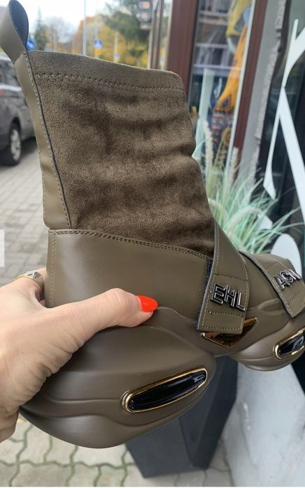 Sneakersy buty Adidasy na koturnie