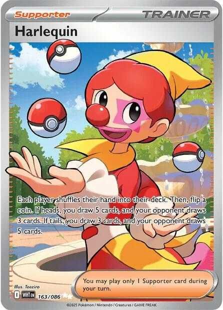 Pokemon TCG Harlequin (WHT 163)