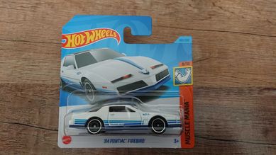 Hot Wheels '84 Pontiac Firebird biały