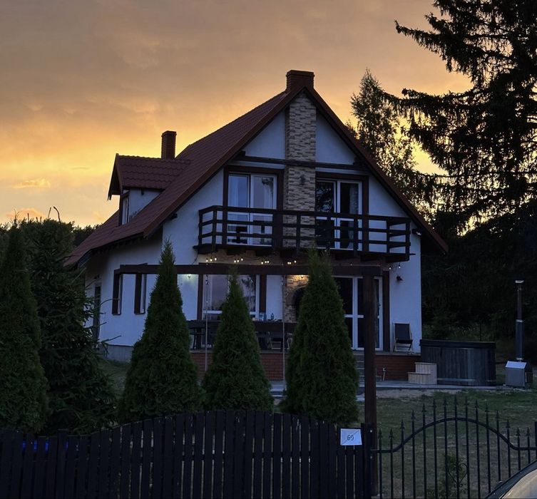 Domek nad Jeziorem Mazury, Domek z Jacuzzi na wyłączność 12 os.