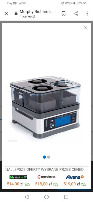 Parowar morphy Richards