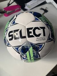 М‘яч футзальний select Futsal Master FiFa Basic біло-зелений