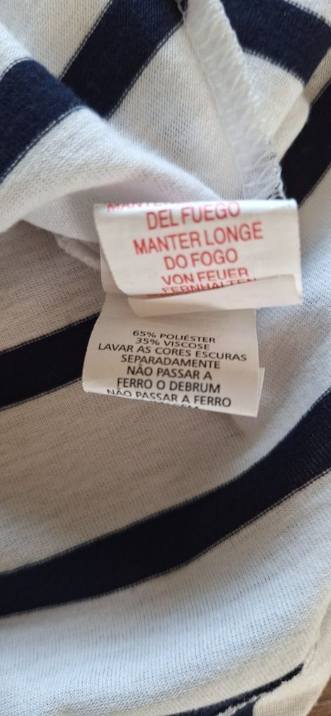 Spódnica długa w pasy
