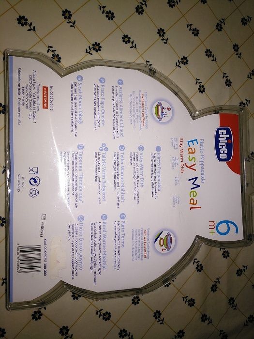 Prato Chicco Easy Meal 6 meses+ Novo (está na embalagem de compra)