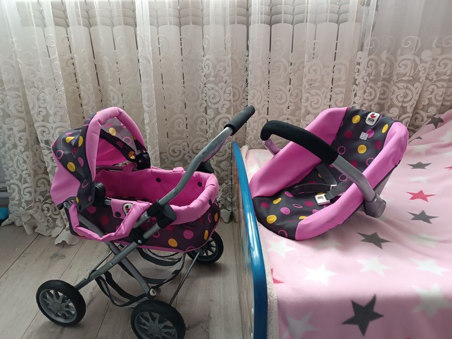 Коляска для ляльки + переноска