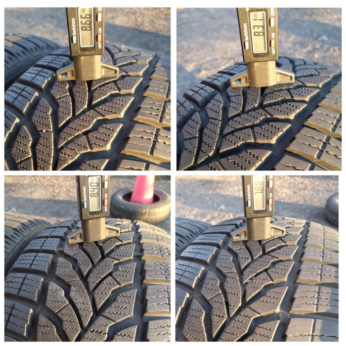 Opony używane 205/50R16 zimowa montaż wyważanie