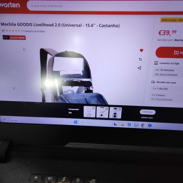 Mochila GOODIS Livelihood 2.0 (Universal - 15.6'' - AZUL)