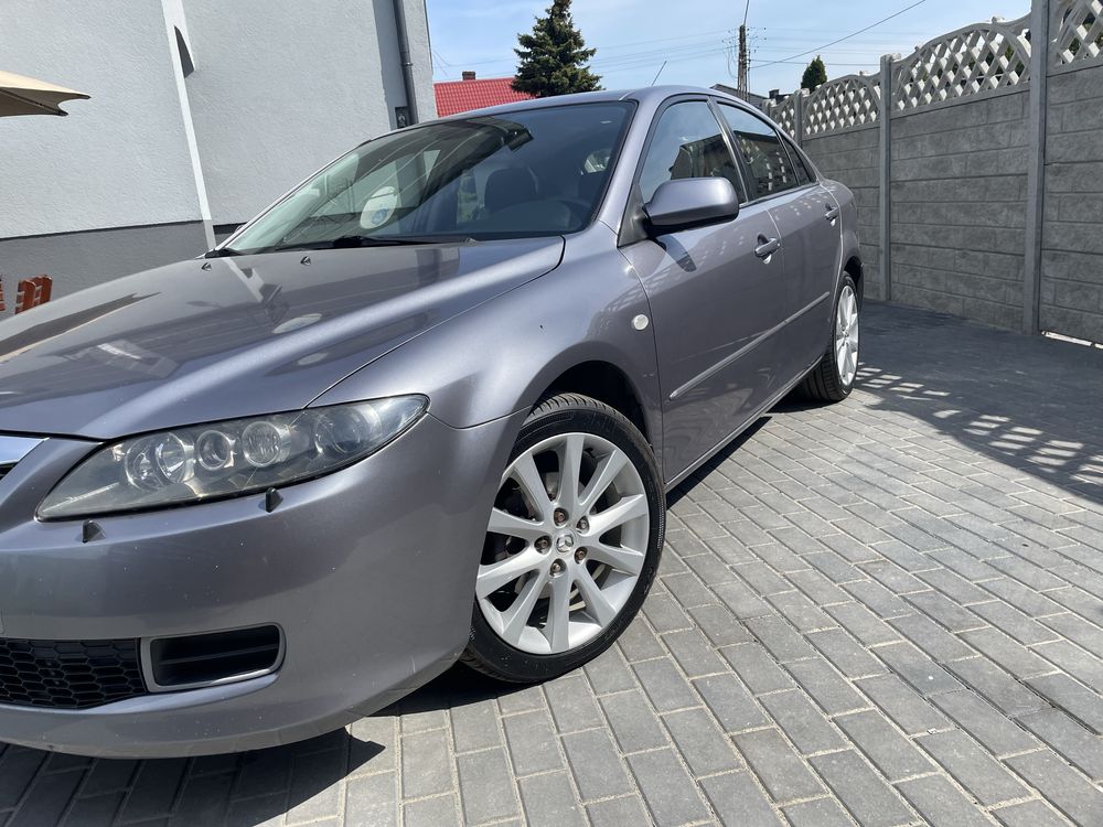 PIĘKNA i ZADBANA Mazda 6 Super Stan Blacharski Niski Przebieg
