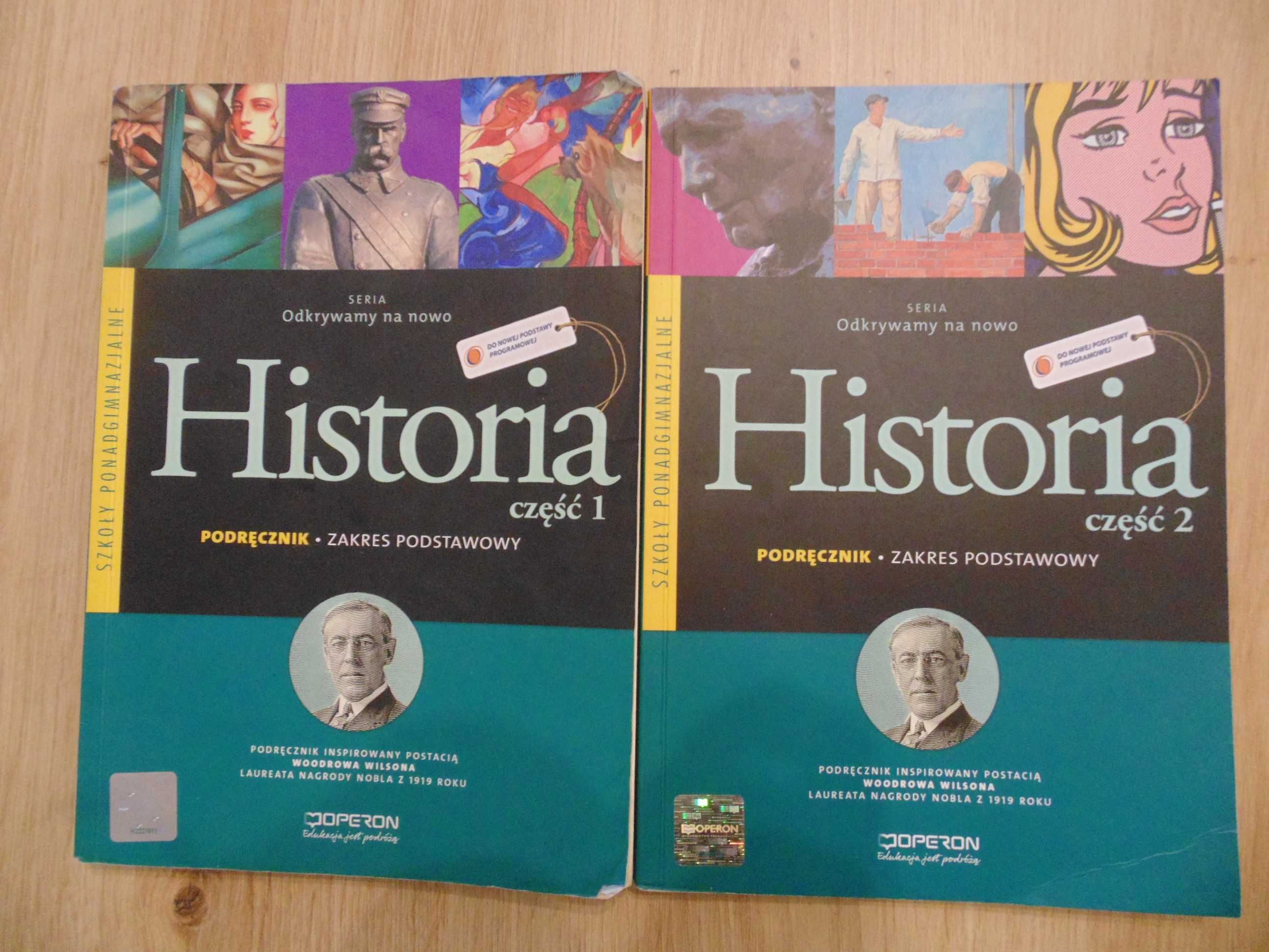 Odkrywamy na nowo Historia Podręcznik Operon Część 1 i 2