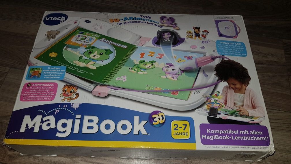 Interaktywna książka vtech Magibook 3D j. niemiecki