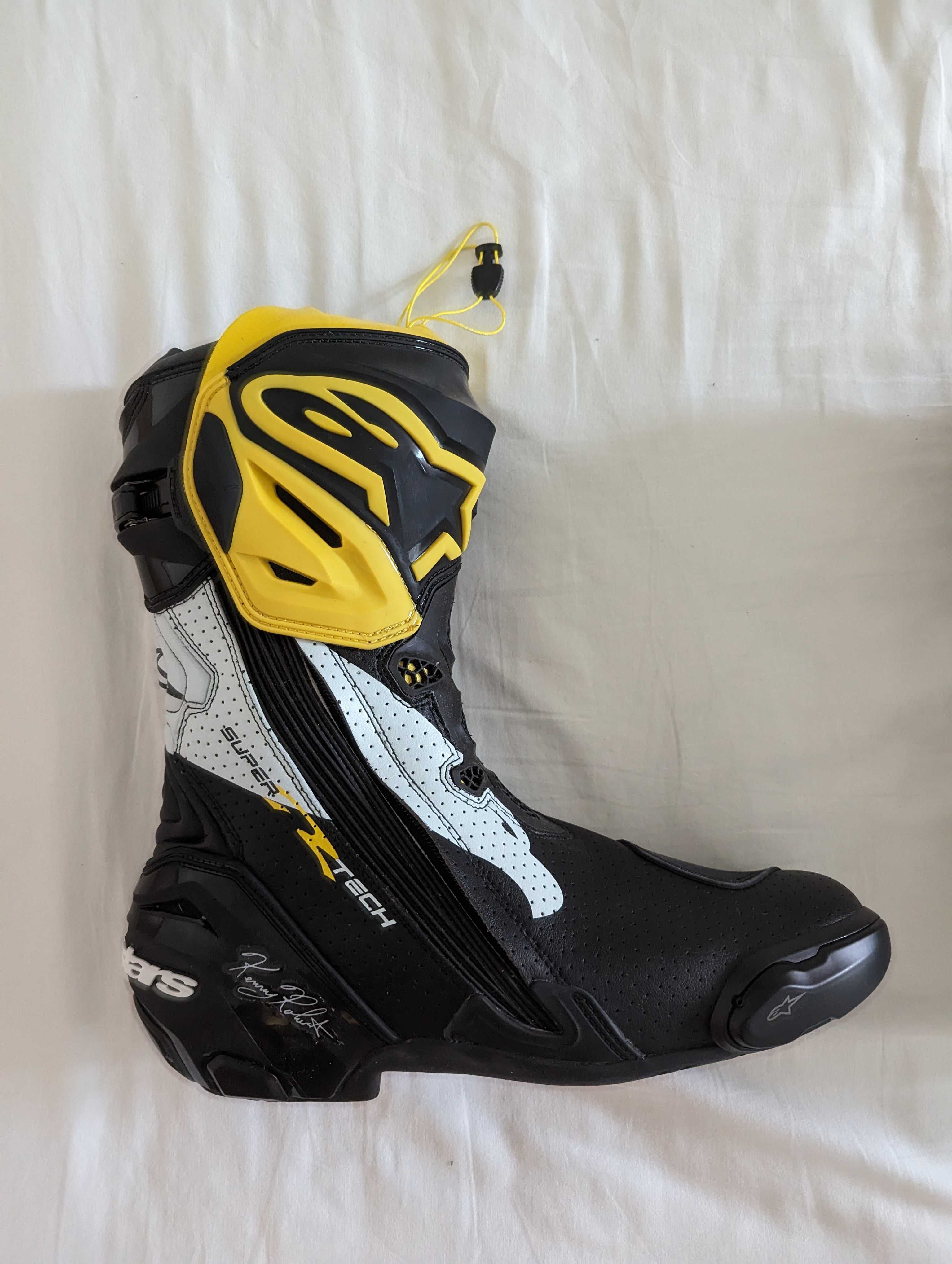 Мотоботы Alpinestars Supertech R VENTED KENNY ROBERTS LIMITED ED р 45