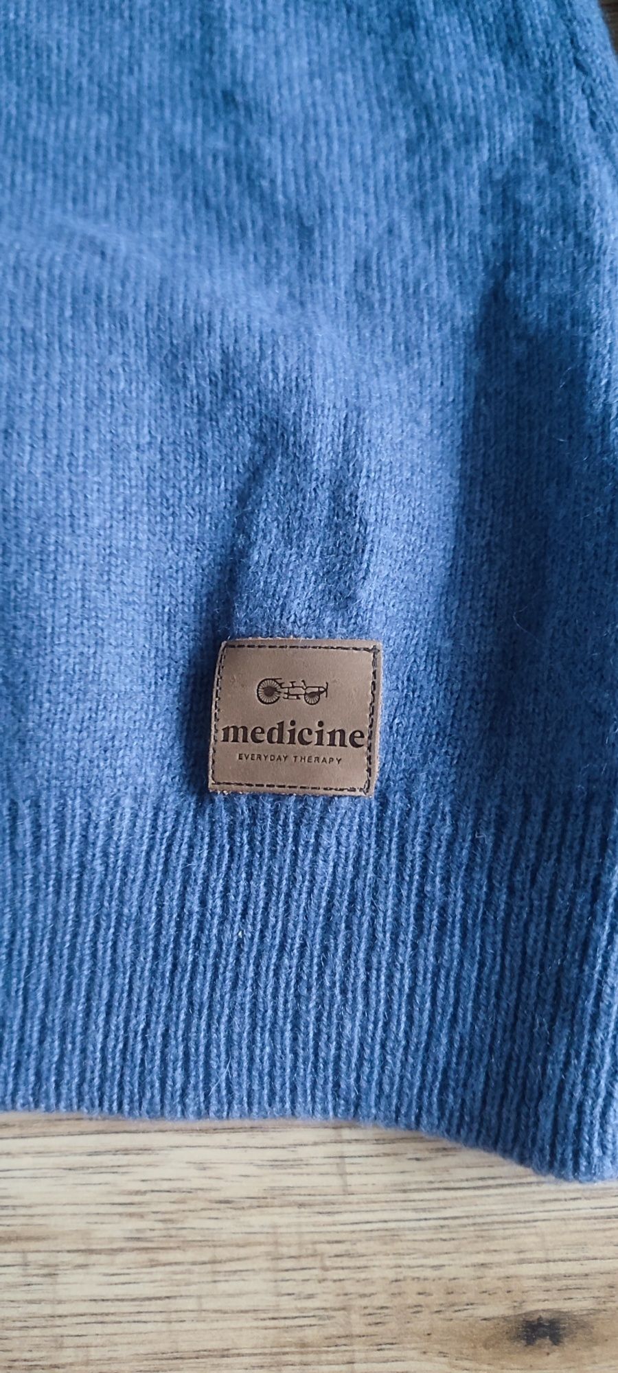 Sweter męski medicine wełniany rozmiar L