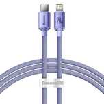 Kabel Baseus Cajy Lightning - Usb-c Pd 20w 480Mb/s 1,2m - fioletowy