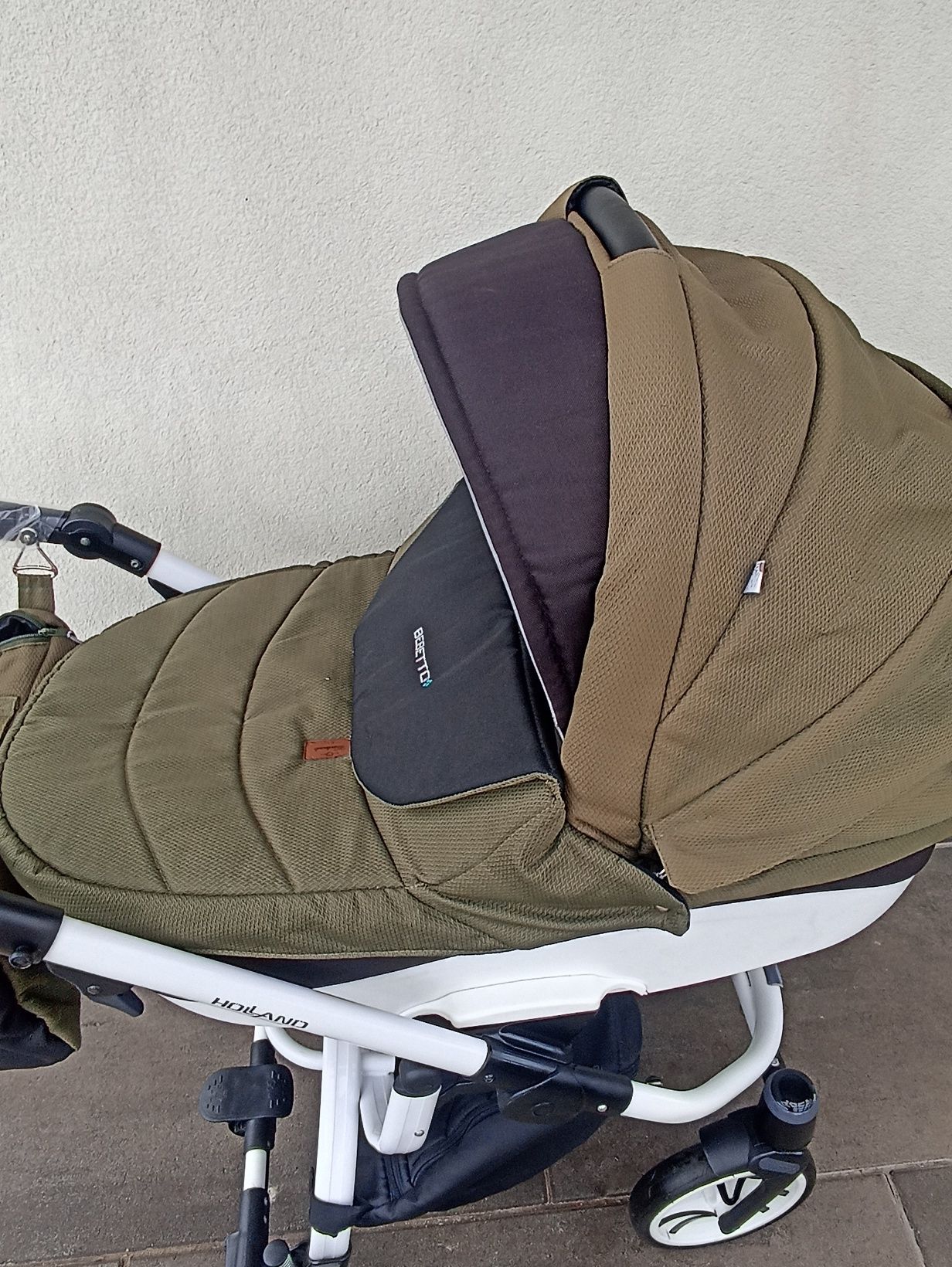 Wózek 2/1 Bebetto Holland gondola plus fotelik cybex