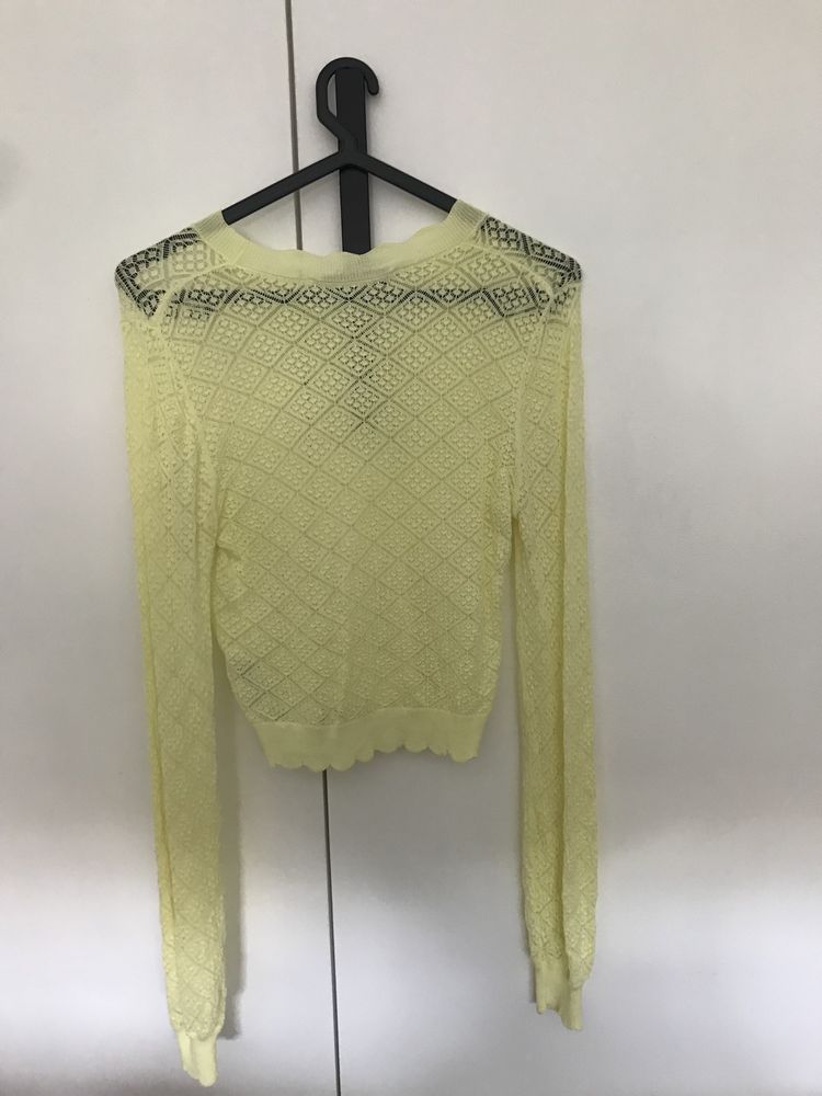 Camisola Zara amarela