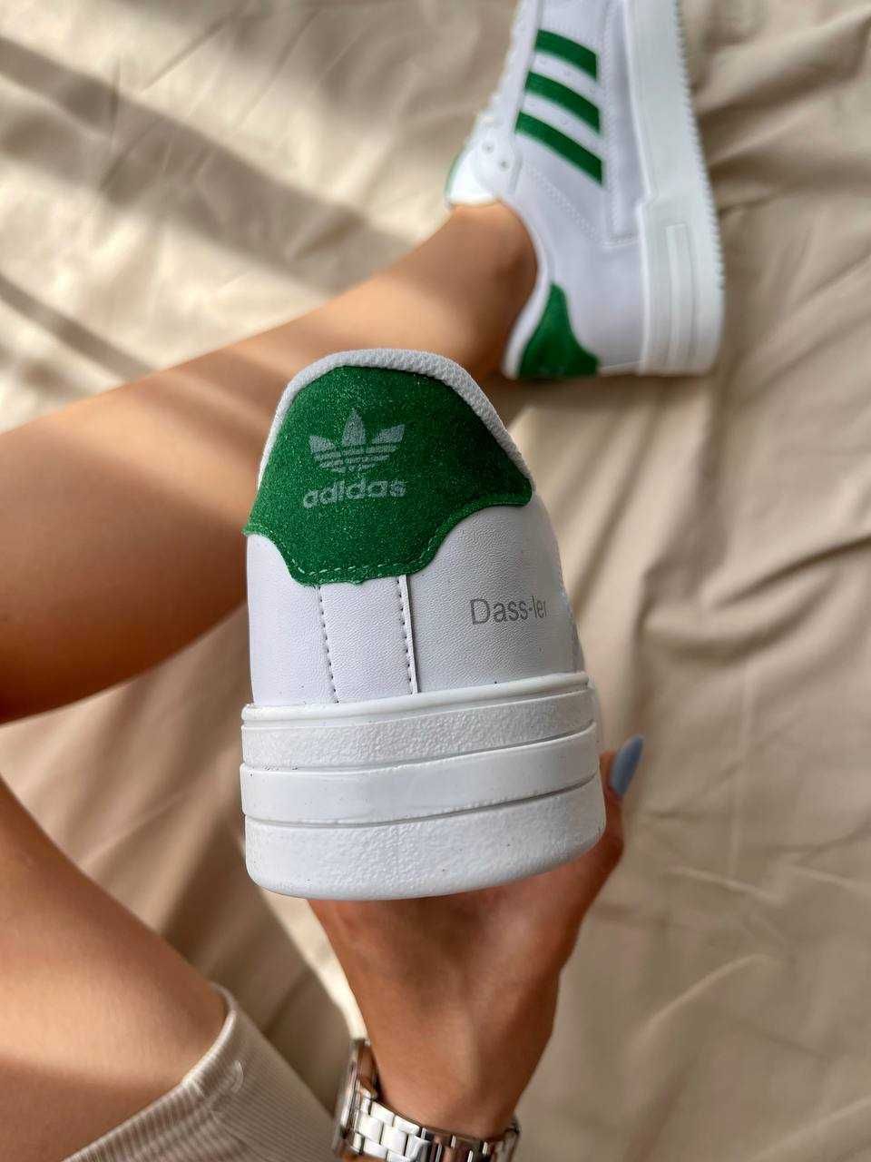 АКЦІЯ! Чоловічі кросівки Adidas Dass-ler ‘White Green’ (41 р.)