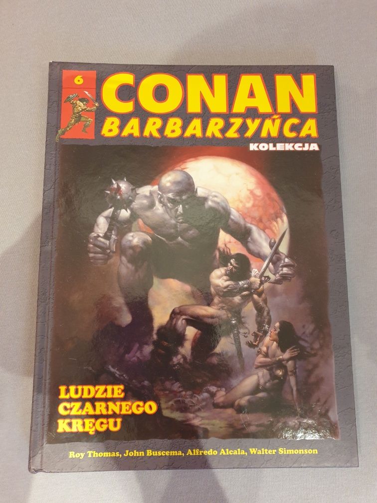 Conan Barbarzyńca kolekcja Ludzie Czarnego Kręgu