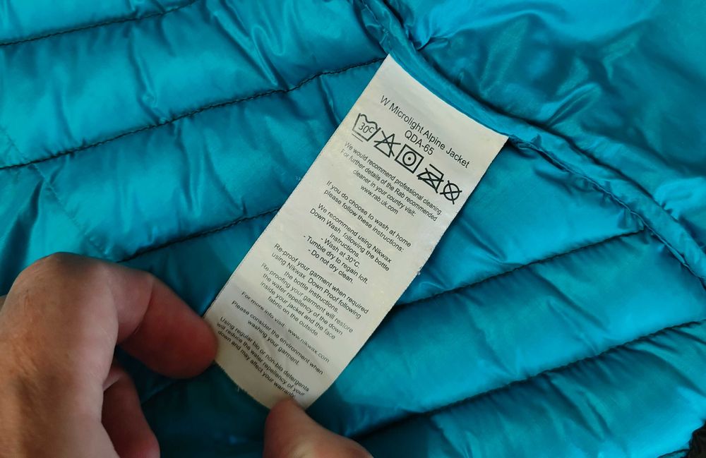 Куртка, пуховик Rab Microlight Alpine Размер L