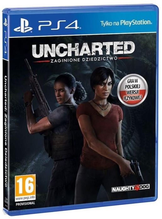 Uncharted: Zaginione Dziedzictwo - PS4 (Używana) Playstation 4