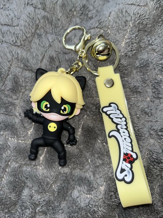 Miraculum: Biedronka i Czarny Kot - Czarny Kot breloczek