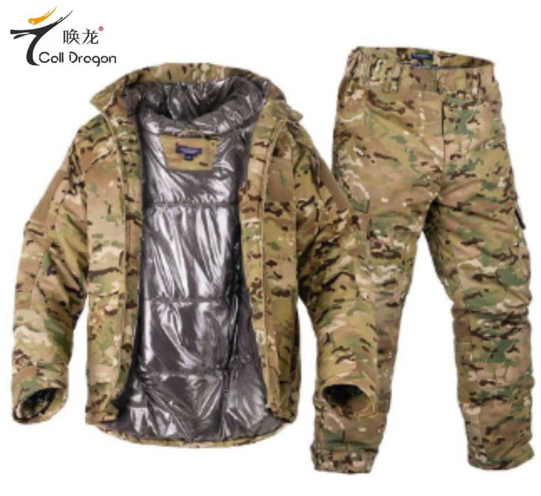 Тактичний військовий теплий зимовий коcтюм Call Dragon Мультикам S-3XL