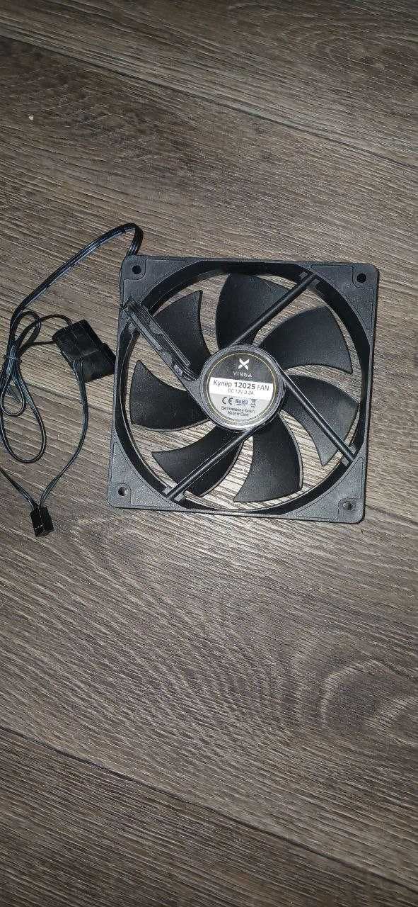 Відеокарта RX 580 Asus Dual O4G + кулер Vinga 12025