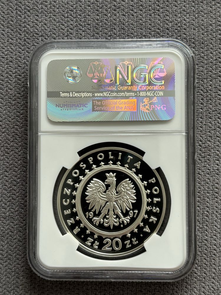 Zamek w pieskowej skale 20 zł z 1997 roku NGC