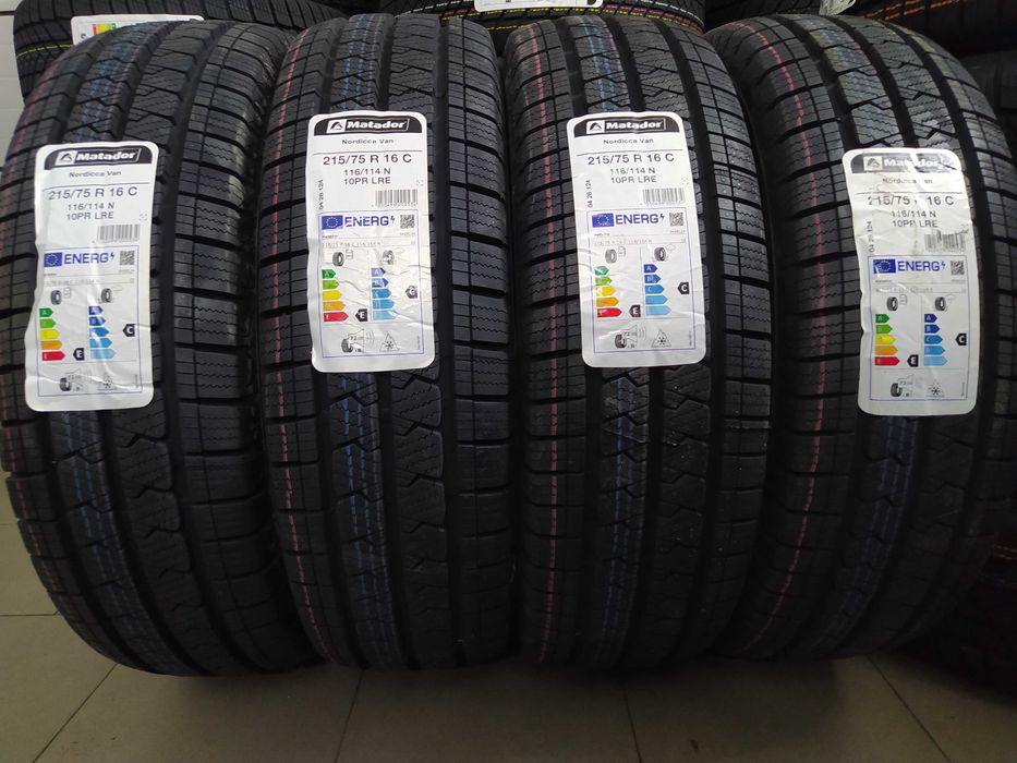 NOWE OPONY 225/75/16c Matador Nordicca VAN pr. CONTINENTAL 2025 r