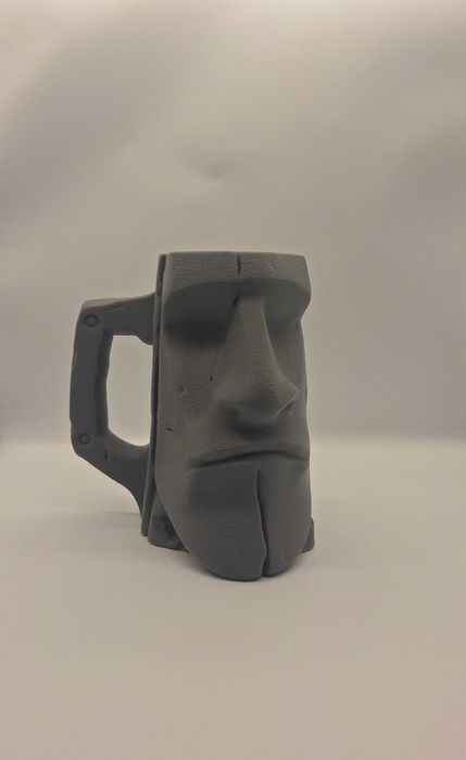 Posąg Moai – Uchwyt na Puszkę 0,5 L (Fuzzy Skin)