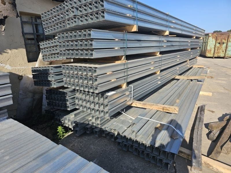 Profile zamknięte ocynk ocynkowane na wiatę, taras, pergolę.