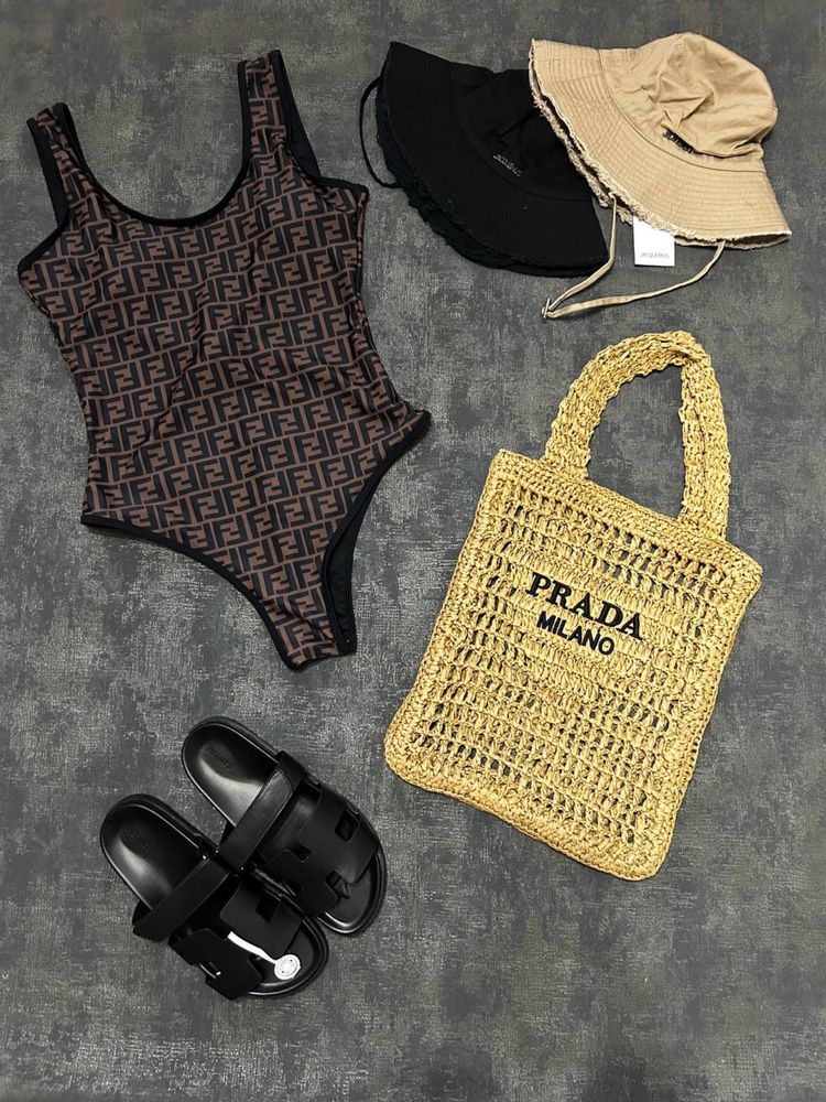 Слитнные купальники Celine,Dior,Loewe