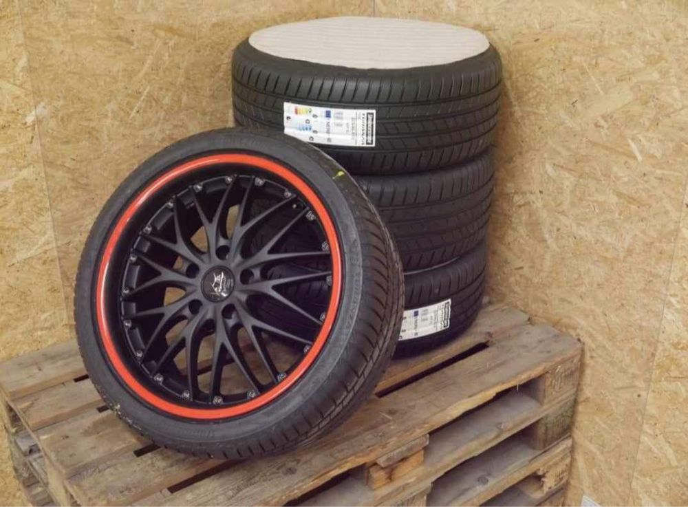 Nowe Barracuda, Voltec T6, 8x18 ET38 5x120 72,6  + Bridgestone Turanza