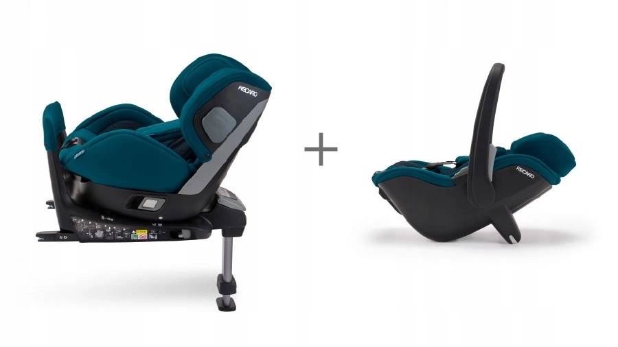 Recaro Salia Elite I-size obrotowy 360 fotelik + nosidełko 2w1