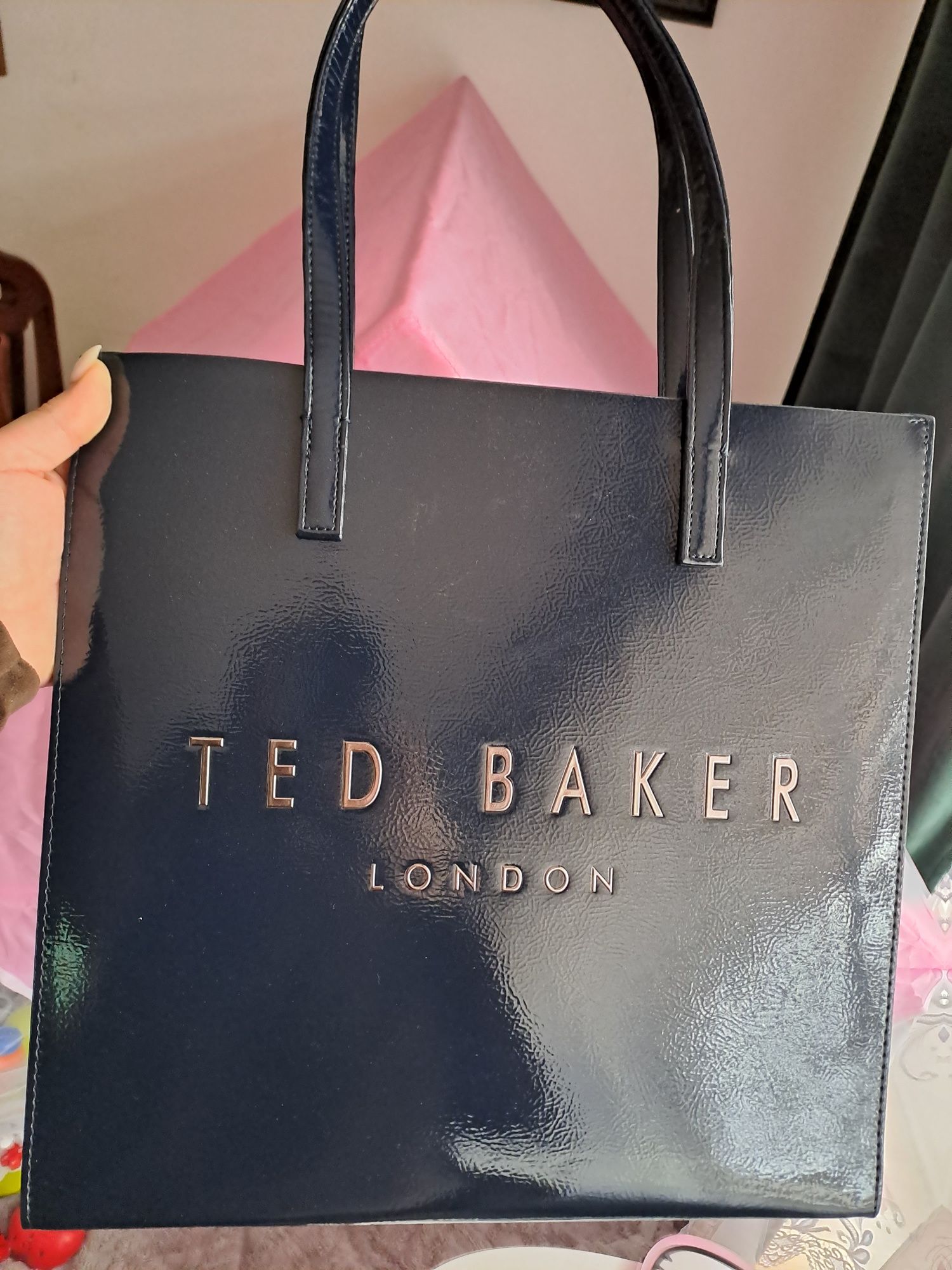 Nowa Torba Ted Baker duża kolor granat
