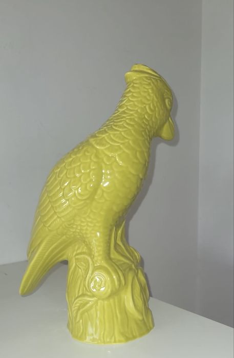 Decoração Papagaio em CERÂMICA