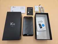 Smartfon LG K10 2017 (model LG-M250N) w kolorze złotym - jak nowy