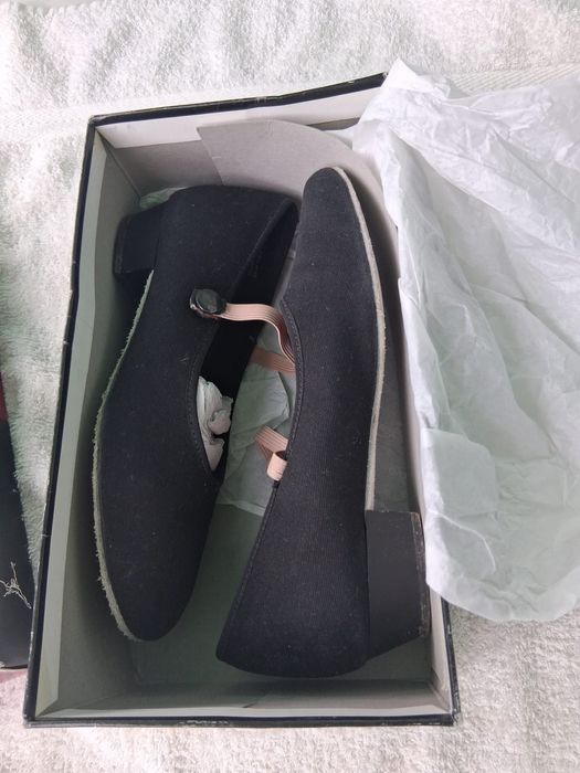 Sapatos de Dança Ballet, como novos, usados 2 vezes