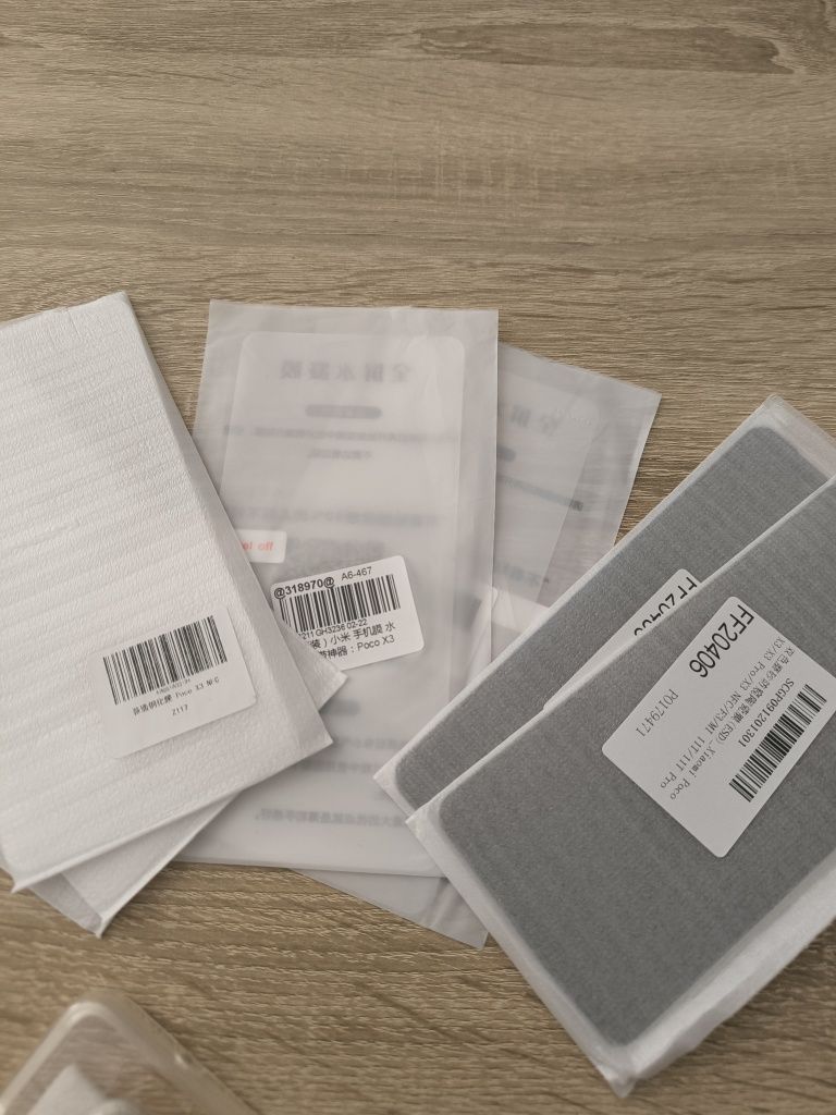Vendo acessórios Xiaomi Poco X3
