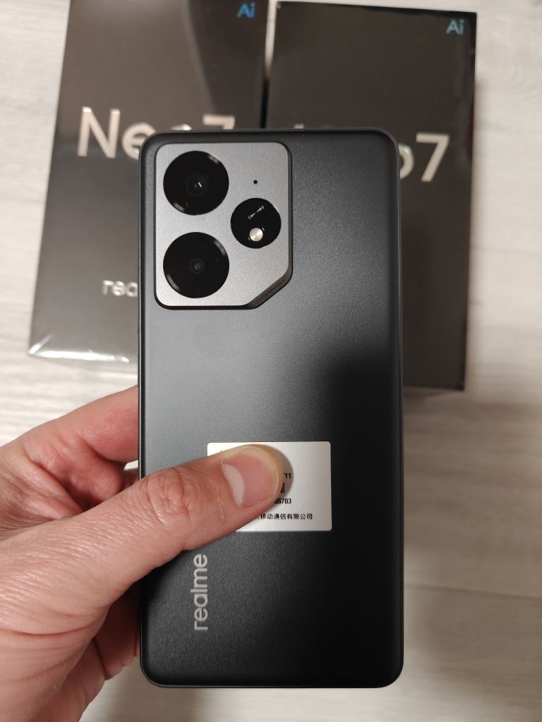 Realme Neo 7 12/256GB Black_9300+_IP69_7000mAh_нові, налаштовані